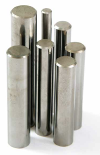 Round bars with chamfer