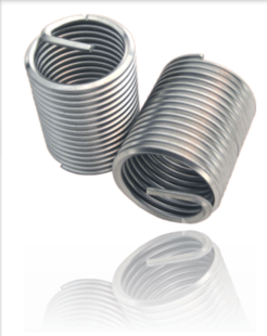 Thread inserts BaerCoil&#x000000ae; range free running stainless steel 304 (bag of 25)